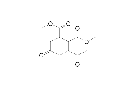 3-Acetyl-5-keto-cyclohexane-1,2-dicarboxylic acid dimethyl ester