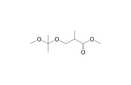 3-(1-Methoxy-1-methyl-ethoxy)-2-methyl-propionic acid methyl ester