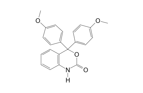 4,4-bis(p-methoxyphenyl)-1,4-dihydro-2H-3,1-benzoxazin-2-one