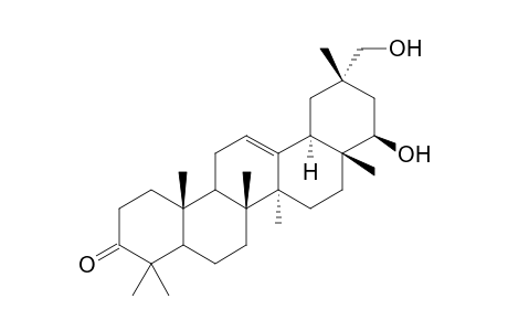 22.beta.,29-Dihydroxy-12-oleanen-3-one