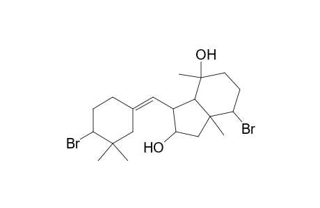 7-Bromo-3-[(4-bromo-3,3-dimethylcyclohexylidene)methyl]octahydro-4,7a-dimethyl-1H-indene-2,4-diol