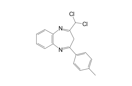 2-(Dichloromethyl)-4-(4-methylphenyl)-3H-1,5-benzodiazepine