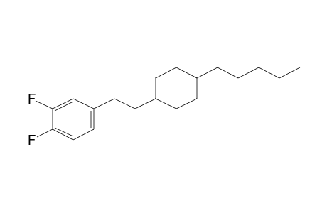 1,2-Difluoro-4-[2-(4-pentylcyclohexyl)ethyl]benzene