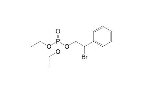 (2-bromanyl-2-phenyl-ethyl) diethyl phosphate