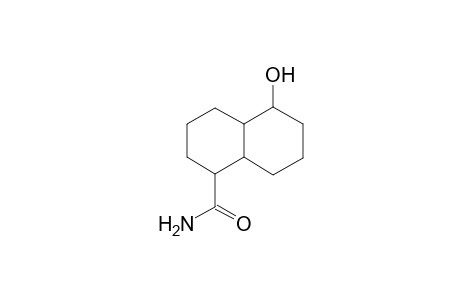 1-Decalincarboxamide, 5-hydroxy-