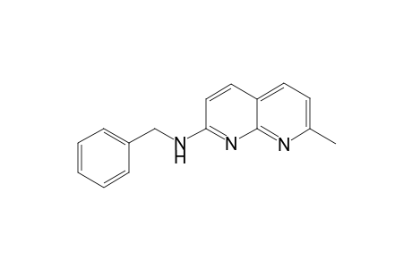 1,8-Naphthyridine, 2-benzylamino-7-methyl-