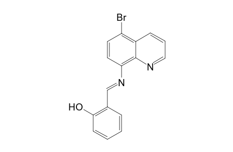 5-Bromo-8-(salicylideneamino)quinoline