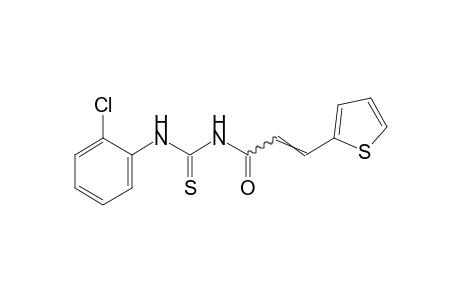 1-(o-chlorophenyl)-3-[3-(2-thienyl)acryloyl]-2-thiourea