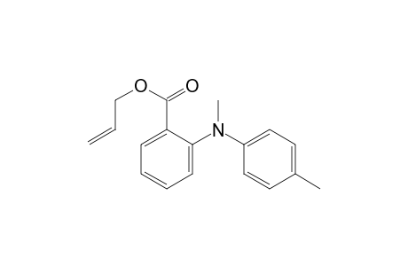 Allyl N-methyl-N-(4-methylphenyl)anthranilate