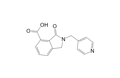1H-isoindole-4-carboxylic acid, 2,3-dihydro-3-oxo-2-(4-pyridinylmethyl)-