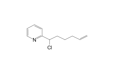 2-(1-Chlorohex-5-enyl)pyridine