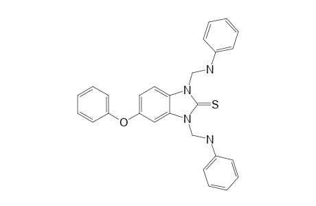 1,3-Bis(phenylaminomethyl)-5-phenoxybenzimidazolin-2-thione