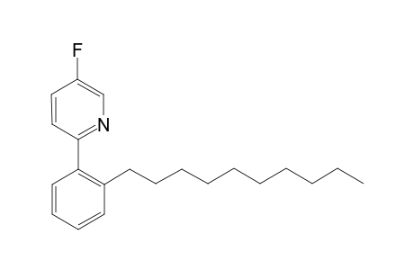 2-(2-n-Decylphenyl)-5-fluoropyridine