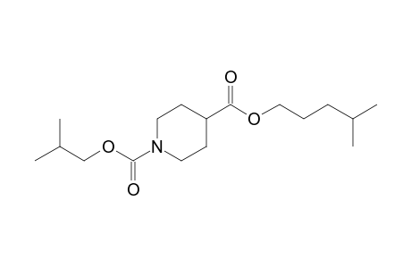 Isonipecotic acid, N-isobutoxycarbonyl-, isohexyl ester