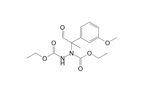 Ethyl N-(ethoxycarbonylamino)-N-[1-(3-methoxyphenyl)-1-methyl-2-oxo-ethyl]carbamate