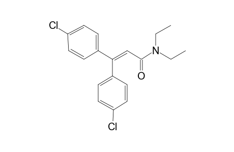 3,3-bis[4-Chlorophenyl]-N,N-diethylacrylamide