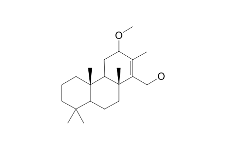 12-Methoxy-isoagath-13-en-15-ol