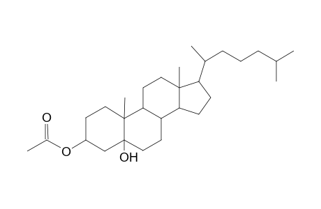 5a-Cholestane-3a,5a-diol-3a-acetate