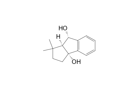 Cyclopent[a]indene-3a,8(1H)-diol, 2,3,8,8a-tetrahydro-1,1-dimethyl-, (3a.alpha.,8.alpha.,8a.alpha.)-