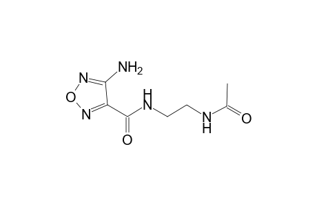 1,2,5-oxadiazole-3-carboxamide, N-[2-(acetylamino)ethyl]-4-amino-