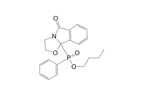 (3,5-DIHYDRO-5-OXO-OXAZOLO-[2,3-A]-ISOINDOLE-9B(2H)-YL)-(PHENYL)-PHOSPHINIC-ACID-BUTYLESTER