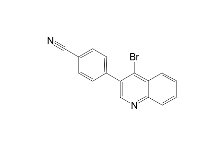4-(4-bromoquinolin-3-yl)-benzonitrile