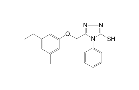 5-(3-Ethyl-5-methyl-phenoxymethyl)-4-phenyl-4H-[1,2,4]triazole-3-thiol