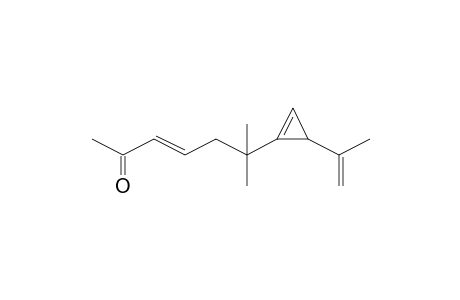 (3E)-6-(3-Isopropenyl-1-cyclopropen-1-yl)-6-methyl-3-hepten-2-one