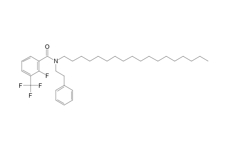 Benzamide, 2-fluoro-3-trifluoromethyl-N-(2-phenylethyl)-N-octadecyl-