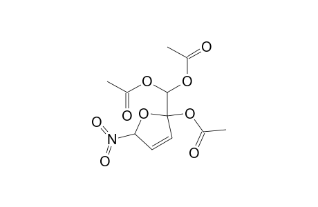 2-Acetoxy-2(diacetoxy-methyl)-5-nitro-2,5-dihydro-furan