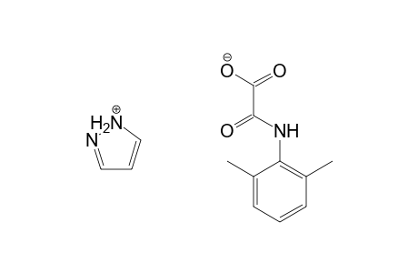 Acetic acid, [(2,6-dimethylphenyl)amino]oxo-, pyrazolium salt