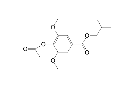 Acetyl syringic acid, 2-methylpropyl ester