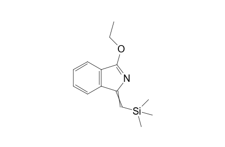 (3-ethoxyisoindol-1-ylidene)methyl-trimethyl-silane