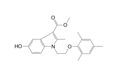 5-Hydroxy-2-methyl-1-[2-(2,4,6-trimethylphenoxy)ethyl]-3-indolecarboxylic acid methyl ester