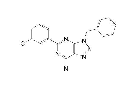 7-AMINO-3-BENZYL-5-META-CHLOROPHENYL-3H-1,2,3-TRIAZOLO-[4.5-D]-PYRIMIDINE