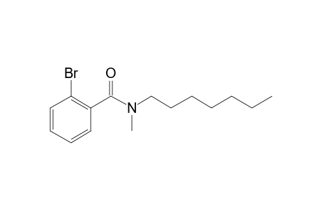 Benzamide, 2-bromo-N-methyl-N-heptyl-