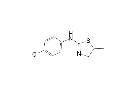 4-Chloro-N-[(2E)-5-methyl-1,3-thiazolidin-2-ylidene]aniline
