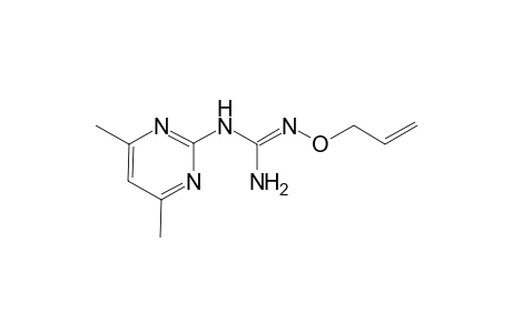 1-Allyloxy-2-(4,6-dimethylpyrimidin-2-yl)guanidine