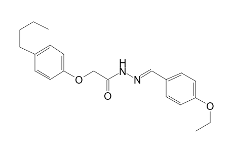 2-(4-Butylphenoxy)-N'-[(E)-(4-ethoxyphenyl)methylidene]acetohydrazide