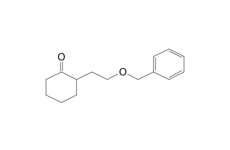 2-[2-(Benzyloxy)ethyl]cyclohexanone