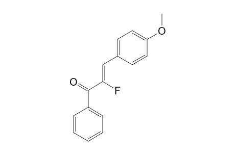 (Z)-2-Fluoro-3-(4-methoxyphenyl)-1-phenyl-2-propen-1-one