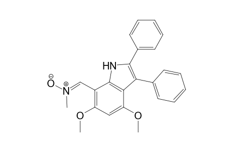 N-(4',6'-dimethoxy-2',3'-diphenylindol-7'-ylmethylene)methylamine N-oxide