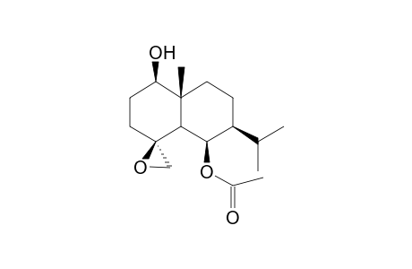 1.beta.-Hydroxy-4.beta.,15-epoxy-6.beta.-acetoxyeudesmane