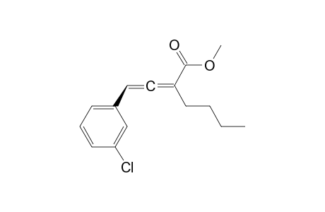 (Ra)-methyl 2-butyl-4-(3-chlorophenyl)-2,3-butadienoate