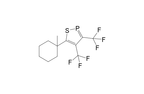 5-(1-Methylcyclohexyl)-3,4-bis(trifluoromethyl)-1,2-thiaphosphole