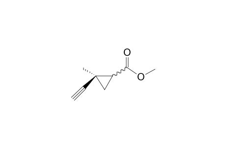 Methyl trans-2-methyl-2-ethynylcyclopropanecarboxylate