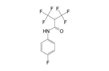3,3,3-Trifluoro-N-(4-fluorophenyl)-2-(trifluoromethyl)propanamide