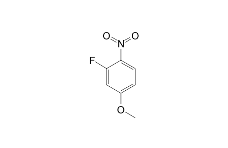 2-FLUORO-4-METHOXY-NITROBENZENE