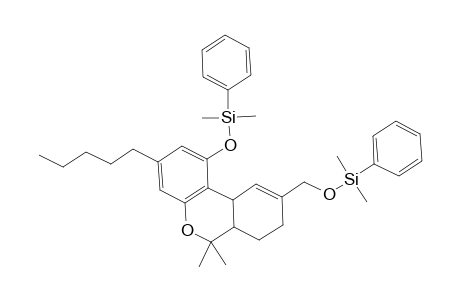 ([9-(([Dimethyl(phenyl)silyl]oxy)methyl)-6,6-dimethyl-3-pentyl-6a,7,8,10a-tetrahydro-6H-benzo[c]chromen-1-yl]oxy)(dimethyl)phenylsilane