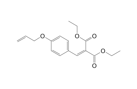 2-(4-allyloxybenzylidene)malonic acid diethyl ester